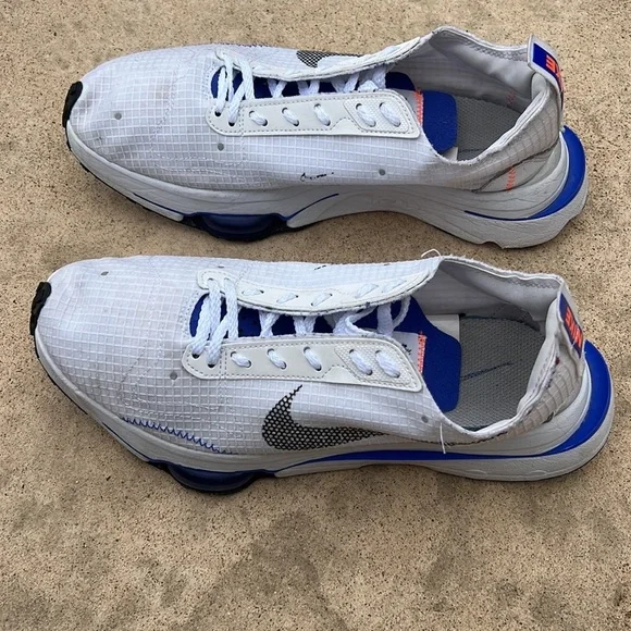 Nike Air Zoom Type SE White Royal Blue Men's Sneakers Size 8 - Picture 4 of 13